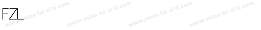 FZLiuChangTiS Light字体转换